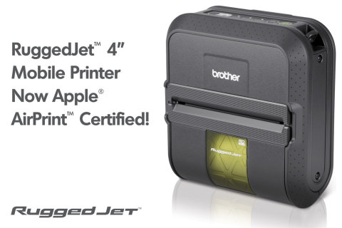 Blackbay, a leading provider of mobility-enabled solutions for the transportation and logistics industry, has selected Brother RuggedJet(TM) 4'' mobile printers for use with its proof of delivery applications (Photo: Business Wire)