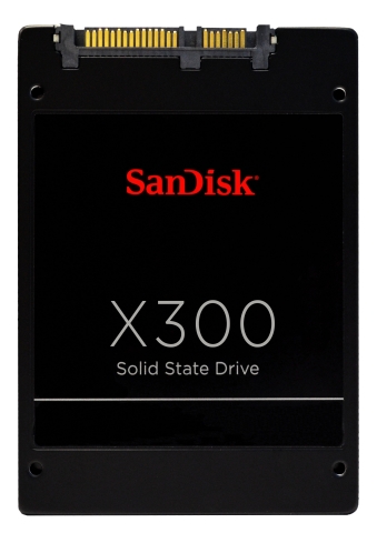 The new SanDisk X300 SSD leverages the latest advancements in X3 technology to deliver a great user experience with high-performance, while utilizing robust error-correction to increase reliability and provide peace of mind for today’s CIOs. (Photo: Business Wire)