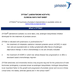 ZYTIGA® (ABIRATERONE ACETATE) CLINICAL DATA FACT SHEET