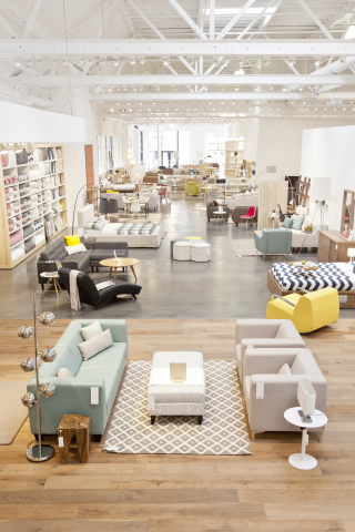 Image courtesy of EQ3 Furniture. EQ3's San Francisco flagship location, located at 2299 Alameda Street. (Photo Credit: Business Wire)