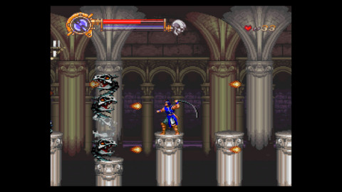 In Castlevania Dracula X, defeat legions of monsters in this multi-ending, multi-story entry in the classic Castlevania series. (Photo: Business Wire)