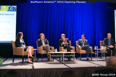 BioPharm America™ 2014 Opening Plenary (Photo: Business Wire)