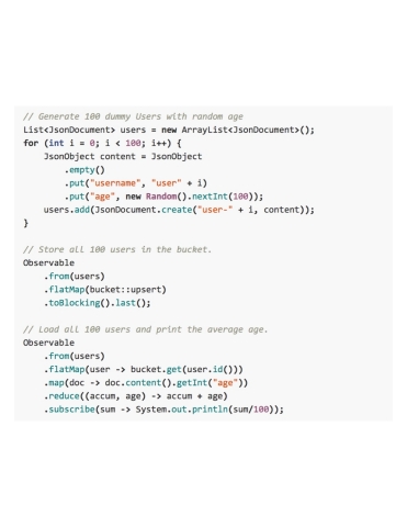 Couchbase Java SDK 2.0 provides an elegant Java document database interface and a powerful, easy to understand, reactive programming model. (Graphic: Business Wire)