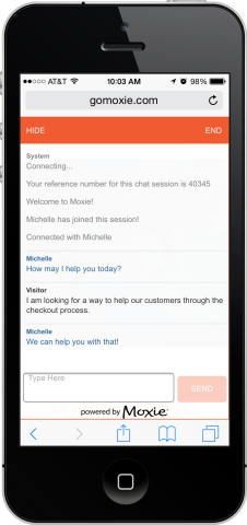 Mobile Chat supports mobile best practices across all desktops, tablets and smartphones. (Photo: Business Wire)
