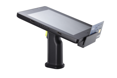 Lightweight, ergonomic and versatile, the Posiflex MT-4008W is the perfect companion for both mobile retailing and hospitality. (Photo: Business Wire)