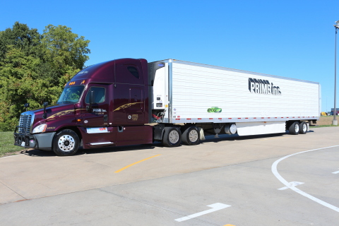 Prime Inc.'s Utility 3000R Refrigerated Trailer (Photo: Business Wire)