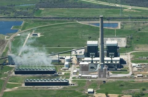 An artist rendition of the Northeastern power station project for American Electric Power (photo courtesy of AEP)