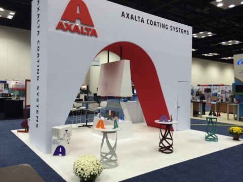 Axalta Booth at 2014 Powder Coating Show (Photo: Business Wire)