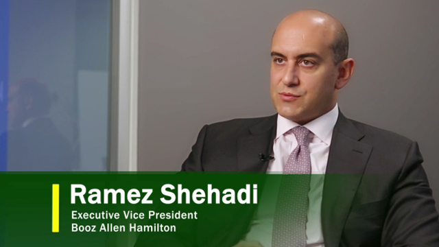 Booz Allen Hamilton Executive Vice President Ramez Shehadi describes the firm's expansion in the Middle East as it leverages its consulting heritage with increased industry expertise and deeper functional expertise.