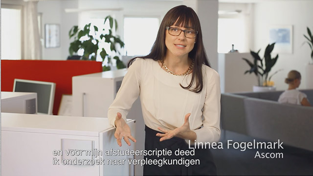 Video in Dutch Ascom Myco - Inspired by nurses.