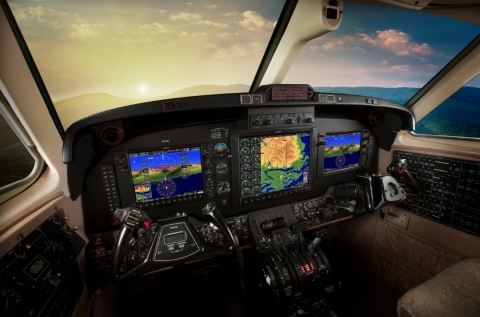 King Air G1000 Integrated Flight Deck (Photo: Business Wire)