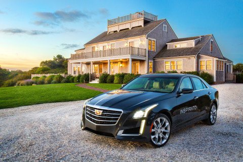 Cadillac CTS at Inspirato's Forever Wild residence in Nantucket. (Photo: Business Wire)