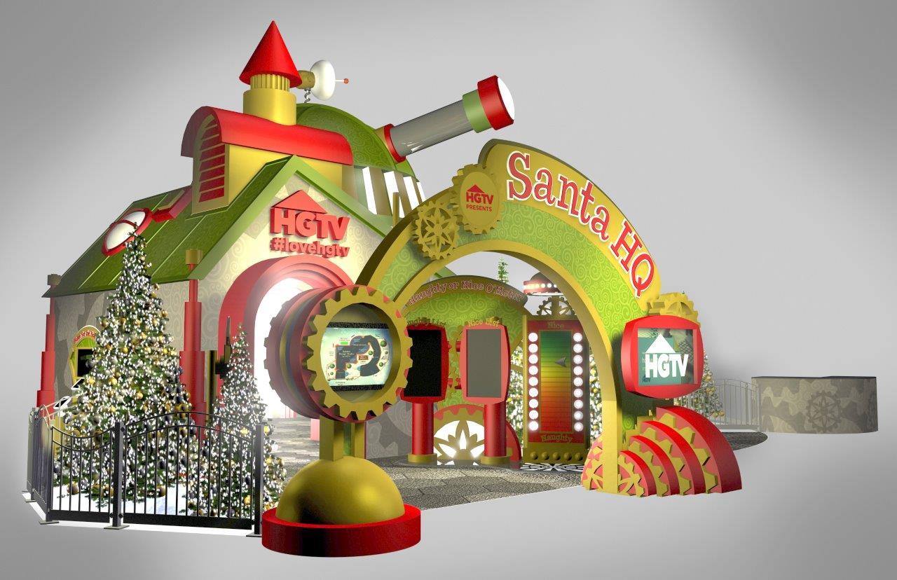 Susan's Disney Family: HGTV presents Santa HQ at the Deptford Mall! A must  do! #SantaHQ