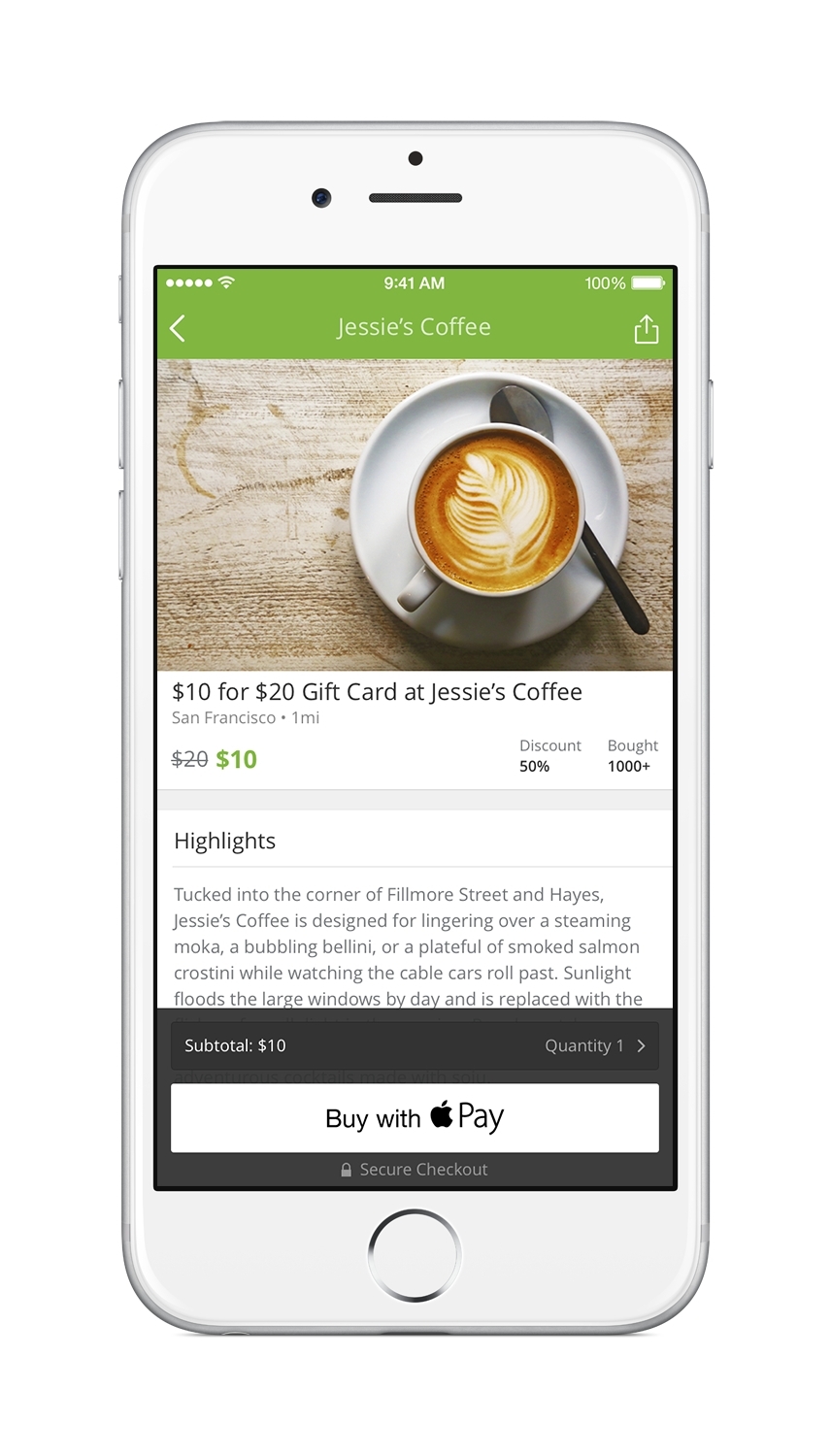 Groupon Updates Popular Iphone App To Include Apple Pay Business Wire