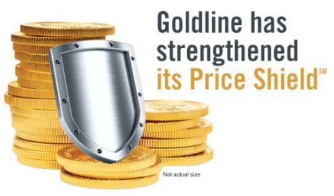 Goldline has strengthened its Price Shield (Photo: Business Wire)