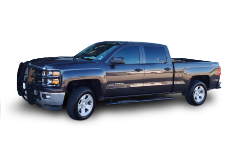 Converted natural gas 2015 Chevy Silverado for Pioneer Energy Services. (Photo: Business Wire)
