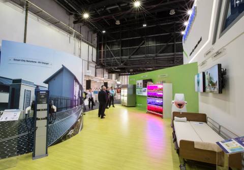Panasonic showcases a spectacular product line-up in-sync with the concept of futuristic smart livin ... 