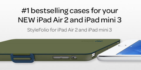 StyleFolio for iPad Air 2 and iPad mini 3 (Graphic: Business Wire)