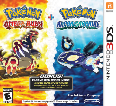 Nintendo News Catch The Pokemon Omega Ruby And Pokemon Alpha Sapphire Dual Pack To Receive An In Game Bonus Business Wire