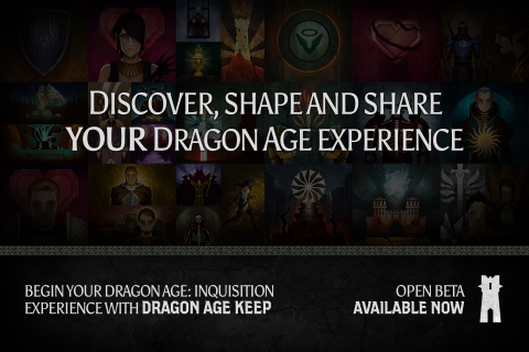Discover, Shape and Share Your Personal Dragon Age Story with Dragon Age Keep (Photo: Business Wire)