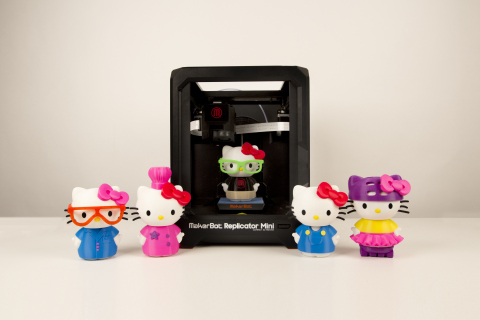 MakerBot, in partnership with Sanrio, announces 3D printable Hello Kitty® collectibles and accessori ... 