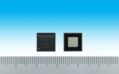 Toshiba launches system power management IC "TC7734FTG" for mobile products (Photo: Business Wire)