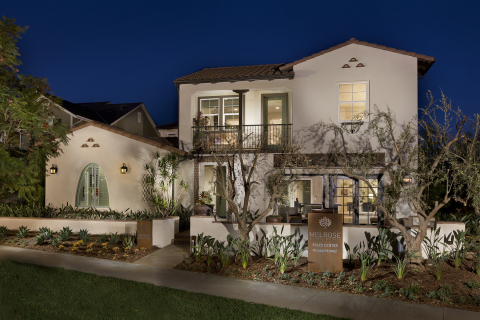 Visit the sales center inside the La Jolla model home at this award-winning community. (Photo: Business Wire)