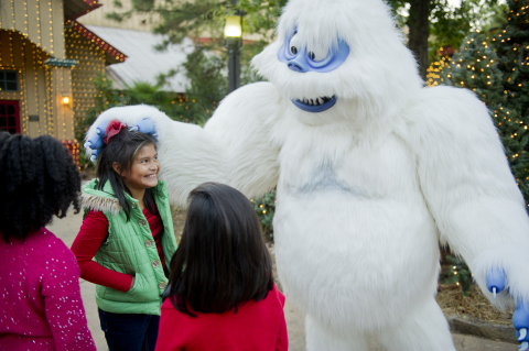 Dollywood guests can meet Rudolph The Red-Nosed Reindeer and Friends, including Bumble The Abominable Snow Monster, during Smoky Mountain Christmas presented by Humana (Nov. 8 - Jan. 3). (Photo: Business Wire)