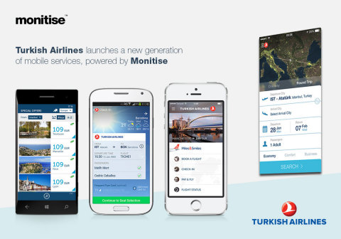 Monitise powers Turkish Airlines mobile (Graphic: Business Wire)