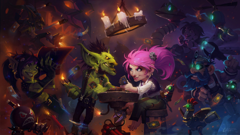 Goblins vs Gnomes is Blizzard Entertainment's explosive first expansion for Hearthstone: Heroes of Warcraft. (Graphic: Business Wire)