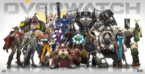 Team up and accomplish the incredible in Overwatch, Blizzard Entertainment's newly announced team-based first-person shooter set in a technologically advanced, highly stylized near-future earth. (Graphic: Business Wire)