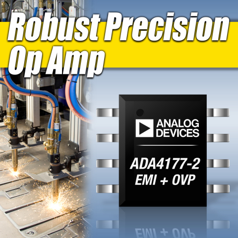 ADI Precision Op Amp Sets Industry Robustness Standard (Graphic: Business Wire)