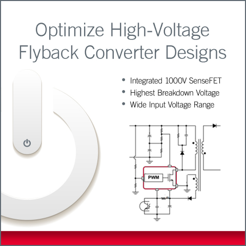 Fairchild Launches World’s First 1000-Volt Integrated Power Switch (Graphic: Business Wire)