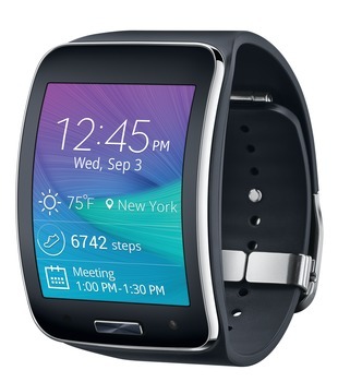 All Innovation Challenge participants received a Gear S device, the featured product of the event (Photo: Business Wire)