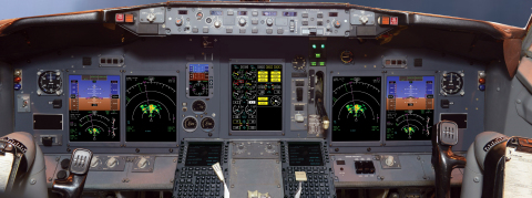 IS&S B737 NextGen Flight Deck and Flight Management System (Photo: Business Wire) 