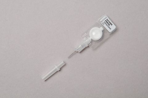 Sayana® Press (medroxyprogesterone acetate) Image 1 *Sayana® Press (medroxyprogesterone acetate) is not approved or available for use in the United States. (Photo: PATH)