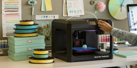 MakerBot launches exclusive agreement with Martha Stewart Living Omnimedia to develop and market Martha Stewart for MakerBot Filament and Martha Stewart for MakerBot Digital Store collections. Three new filament colors and a Trellis Digital Store collection are available today at www.makerbot.com. (Photo: Business Wire)