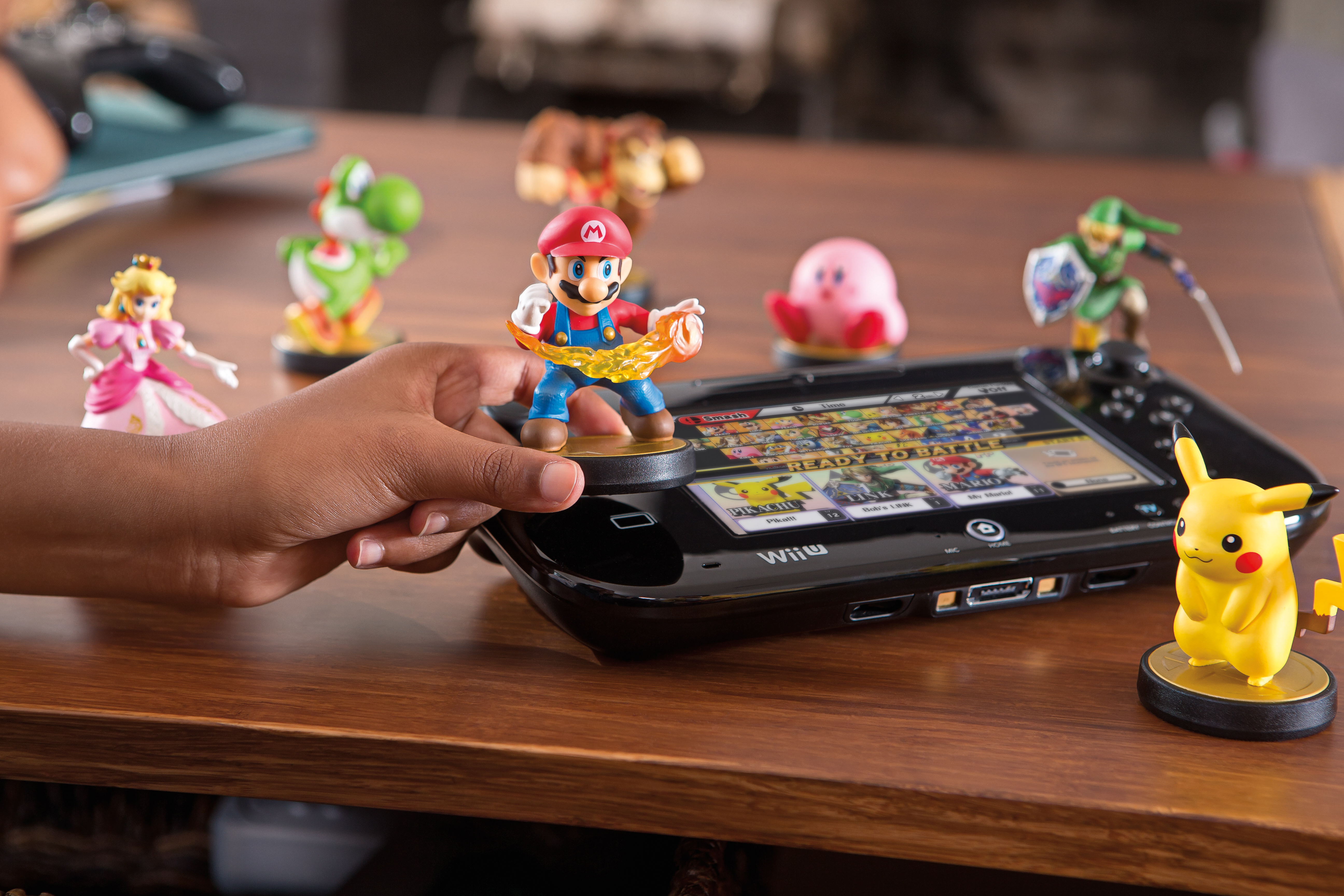 super smash bros wii u amiibo