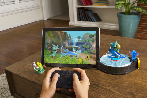 Fans can play Skylanders Trap Team on tablet anytime, anywhere! (Photo: Business Wire)