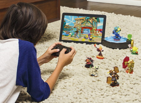 Fans can play Skylanders Trap Team on tablet anytime, anywhere! (Photo: Business Wire)