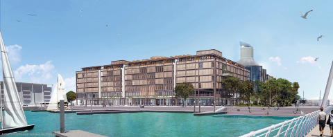 Expected to open in 2017, Park Hyatt Auckland will be nestled in a prime waterfront location on Auckland Harbour. (Graphic: Business Wire)