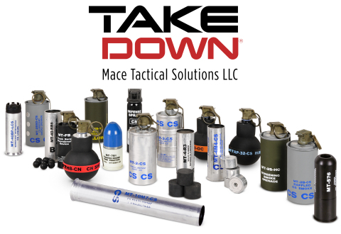 Mace Security Expands Take Down® Less-Lethal Tactical Munitions Product Offerings (Graphic: Business Wire)