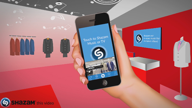 Shazam In-Store powered by Mood
