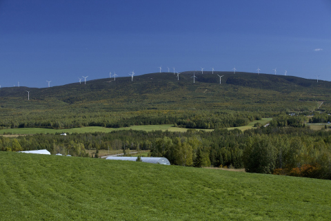 La Mitis Wind Project in Quebec. (Photo: Business Wire)