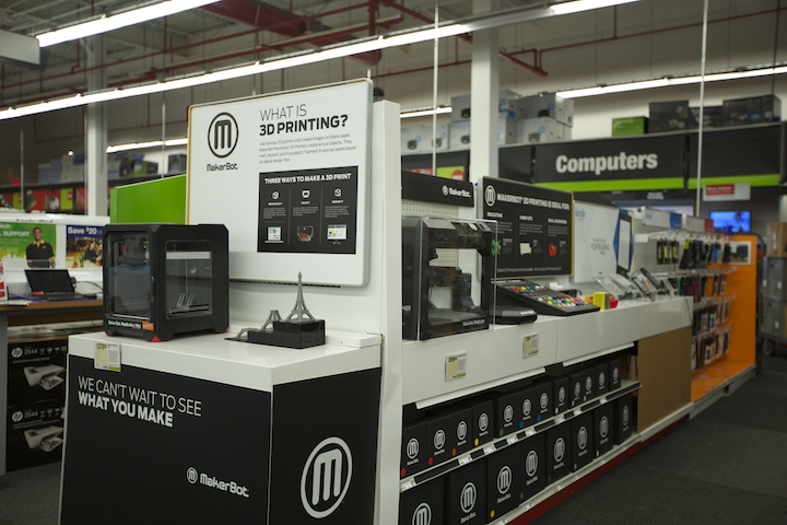 montage evig Hovedløse MakerBot and Staples Announce Exclusive Agreement to Sell MakerBot  Replicator 3D Printers and the MakerBot Digitizer Desktop 3D Scanner in  Select Retail Stores and Online | Business Wire