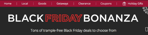 Black Friday Bonanza