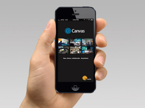 Jupiter Systems Announces Canvas 2.2, the New Version of its Award-Winning Collaborative Visualization Suite Version 2.2 which makes the enterprise-wide Canvas experience both more powerful and more economical on smartphones, tablets, PCs and video walls. (Photo: Business Wire)