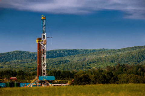 A rig drills for natural gas in Pennsylvania's Marcellus Shale. WPX Energy signed a $300 million deal to sell a portion of its holdings in Pennsylvania. (Photo by Edward DeCroce)