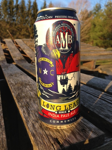 Appalachian Mountain Brewery Long Leaf IPA; Craft Brew Alliance announces letter of intent to enter strategic partnership with Appalachian Mountain Brewery, Inc. (Photo: Business Wire)