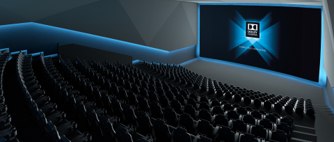 Interior rendering of Dolby Cinema. (Photo: Dolby)
